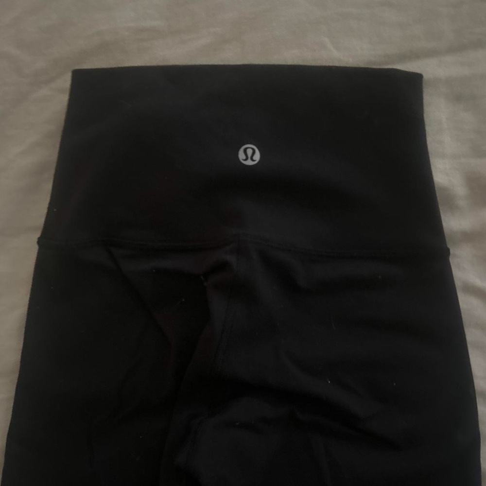 lululemon black align leggings 26 in size 0.